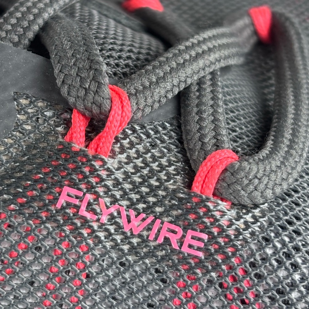 Nike Flex Supreme TR 5 Flywire Women’s Size 10W (EU 42) Dark Grey / Hot Punch - Picture 6 of 9